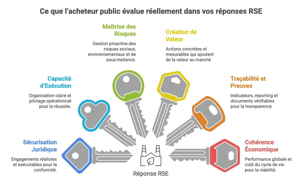 Critères d’évaluation RSE par les acheteurs publics en appel d’offres