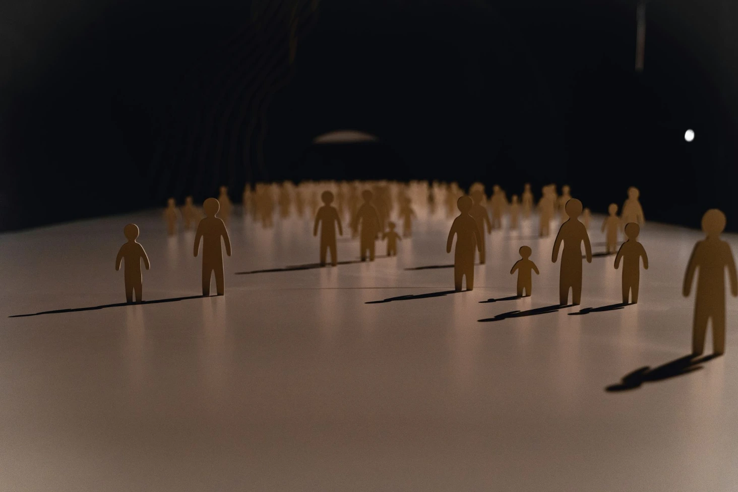 ensemble de personnes réunies